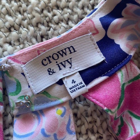 Crown & ivy Floral Dress size 4 - Picture 4 of 4